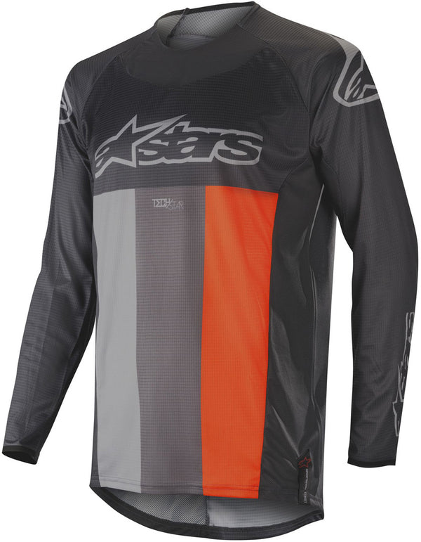 ALPINESTARS 骑行衣 Tech Star Venom Motocross Jersey Grey/Orange