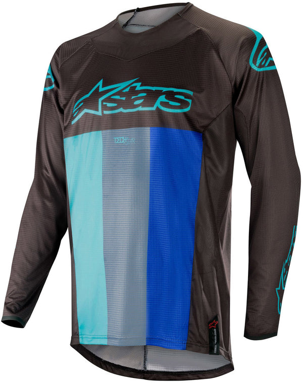 ALPINESTARS 骑行衣 Tech Star Venom Motocross Jersey Black/Blue