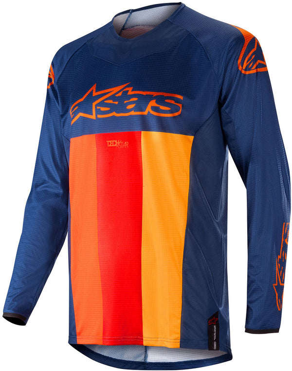 ALPINESTARS 骑行衣 Tech Star Venom Motocross Jersey Dark Blue/Red