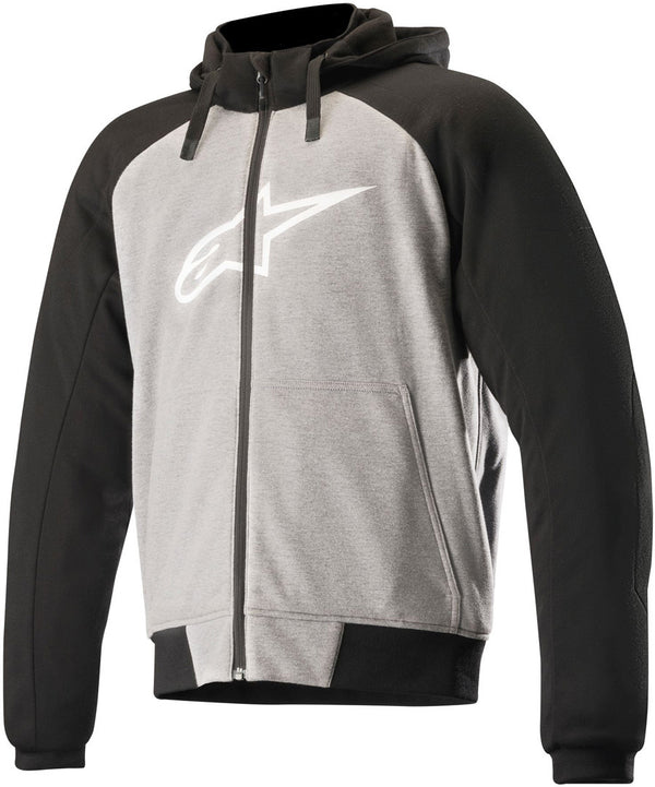 ALPINESTARS 骑行夹克 Chrome Sport Motorcycle Hoodie Light Grey