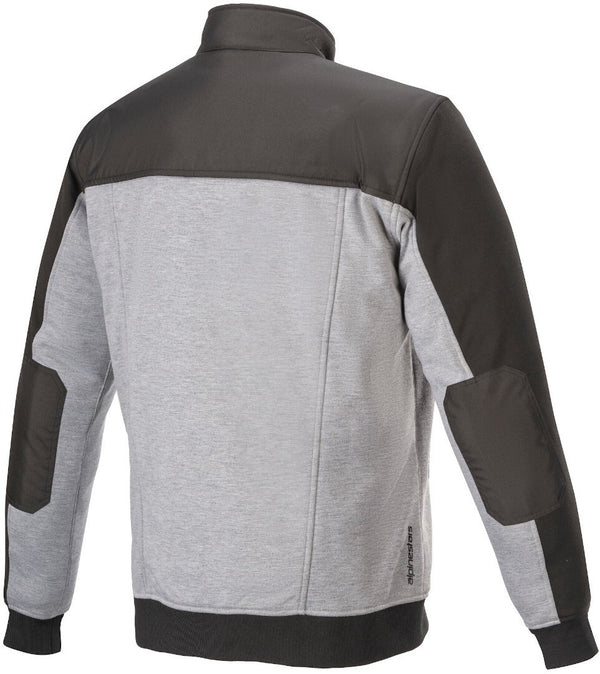 ALPINESTARS 骑行夹克 Café Track Motorcycle Zip Hoodie Light Grey/Black