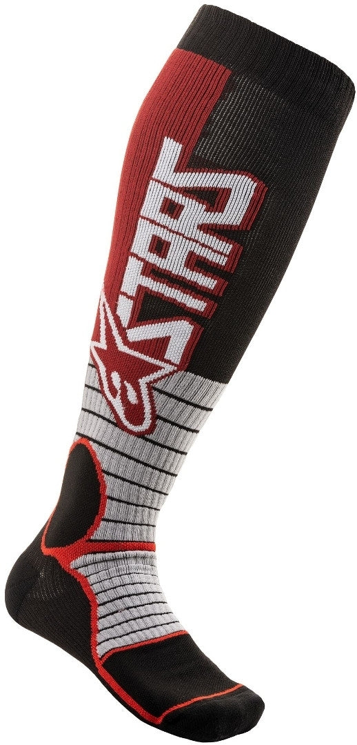ALPINESTARS 骑行袜 MX Pro Motocross Socks Black/Red
