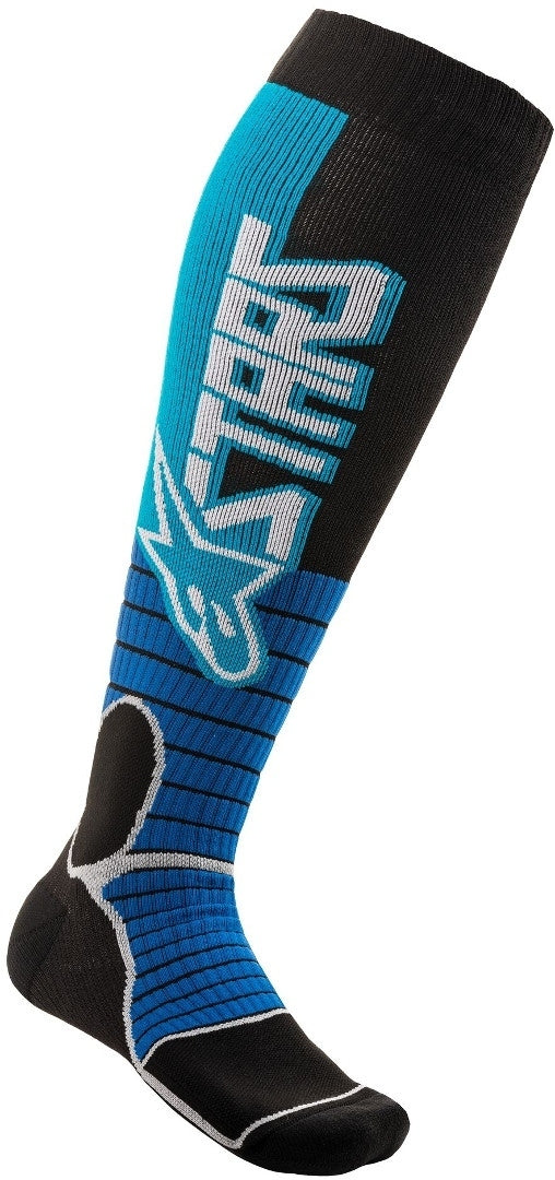 ALPINESTARS 骑行袜 MX Pro Motocross Socks Black/Blue