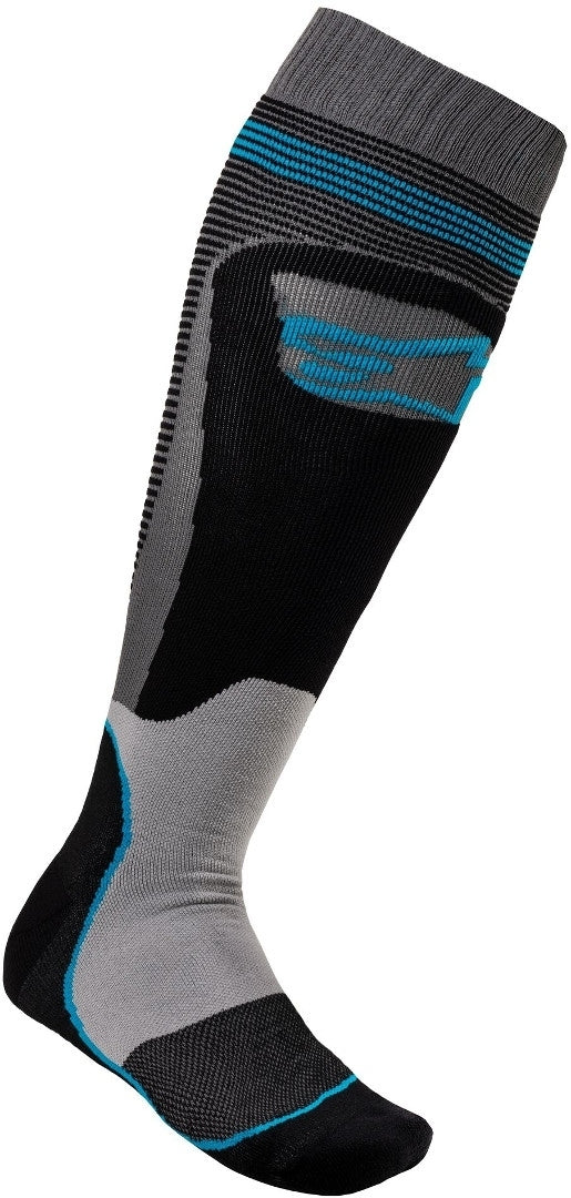ALPINESTARS 骑行袜 MX Plus-1 Motocross Socks Black/Gray
