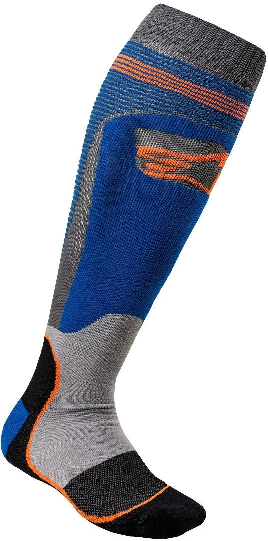 ALPINESTARS 骑行袜 MX Plus-1 Motocross Socks Blue/Gray