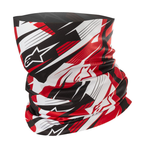 ALPINESTARS  Blurred Neck Tube Black/Red