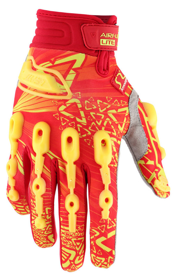 Leatt AirFlex Lite Gloves Yellow/Red