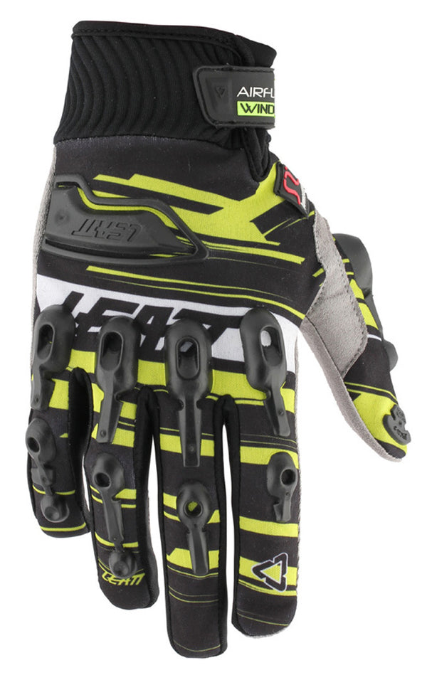 Leatt AirFlex Wind Gloves Black/Yellow