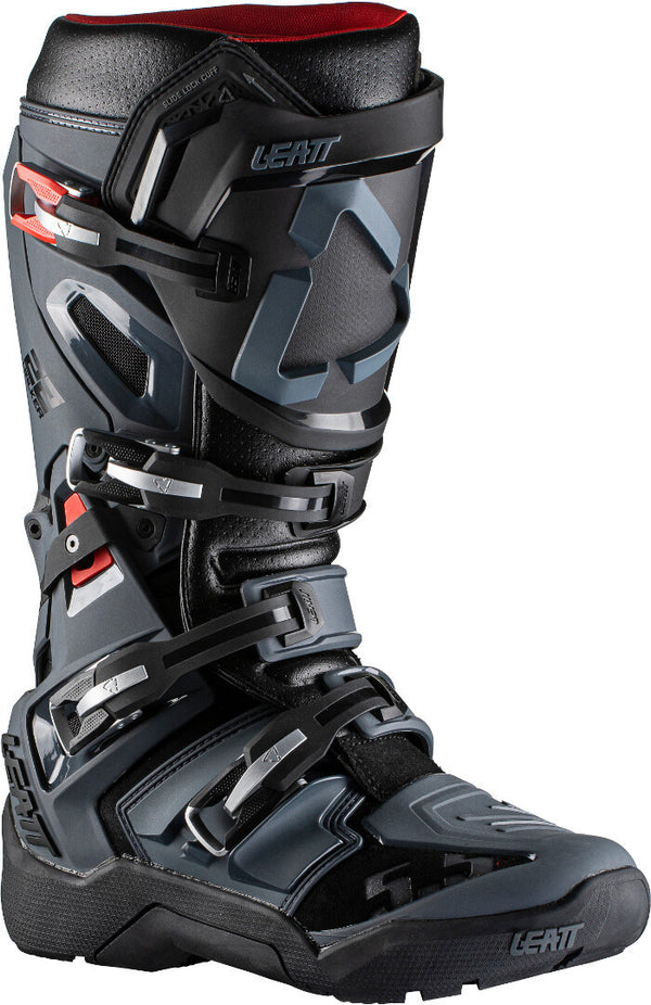 Leatt Moto 5.5 Flexlock Enduro Motocross Boots, MX Black/Gray