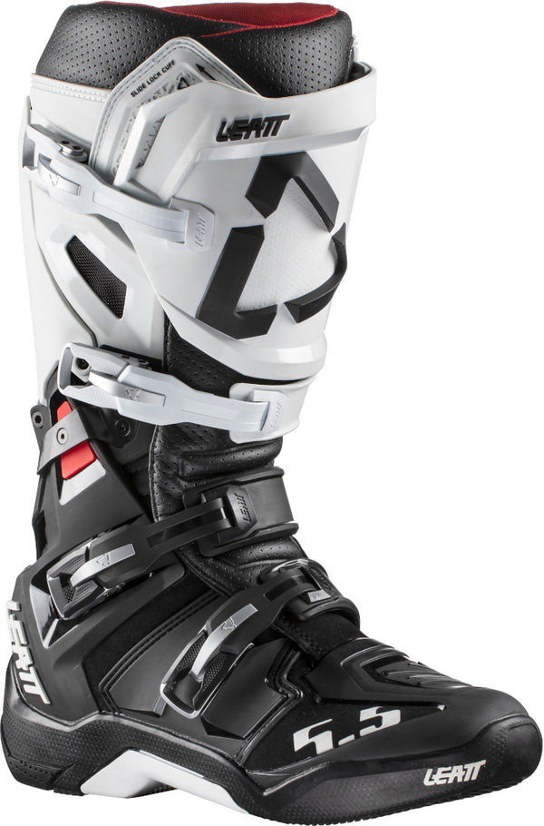 Leatt GPX 5.5 FlexLock Motocross Boots Black/White