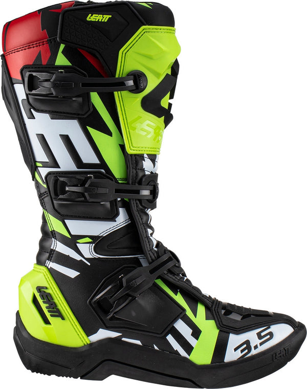 LEATT 骑行靴 3.5 2023 Motocross Boots Black/White/Yellow