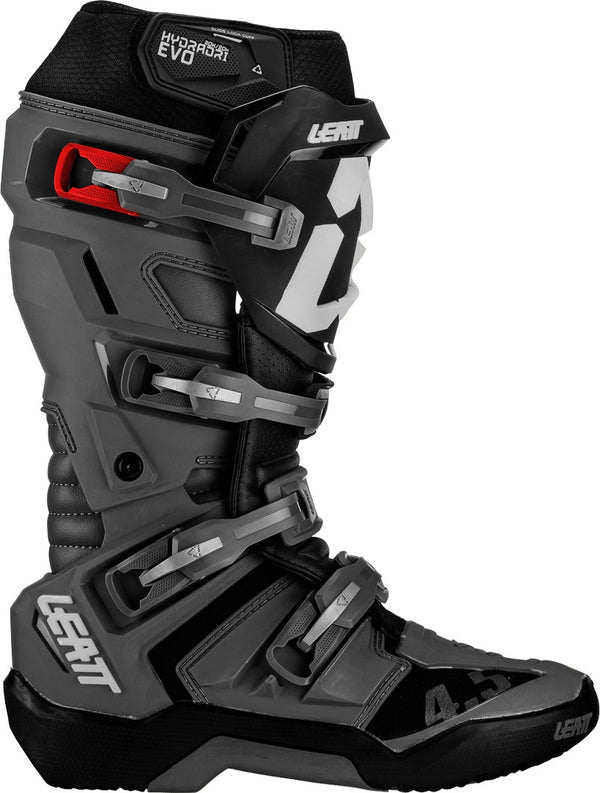 LEATT 骑行靴 4.5 HydraDri waterproof Motocross Boots Black/Gray