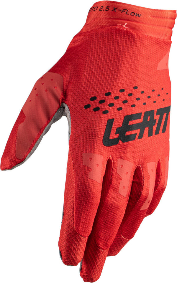 Leatt Moto 2.5 X-Flow Motocross Gloves Red
