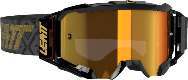 Leatt Velocity 5.5 Iriz Motocross Goggles MX Black/Bronze