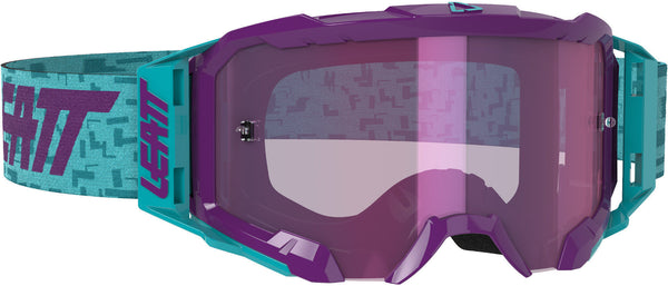 Leatt Velocity 5.5 Iriz Motocross Goggles MX Turquoise