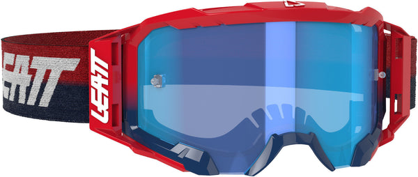 Leatt Velocity 5.5 Motocross Goggles MX Red/Blue