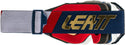 Leatt Velocity 6.5 Iriz Nose Guard Motocross Goggles, MX Blue/White