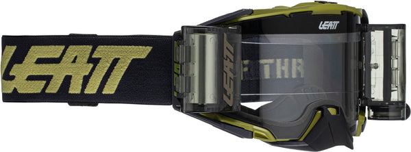 Leatt Velocity 6.5 Roll-Off Motocross Goggles, MX Black/Khaki