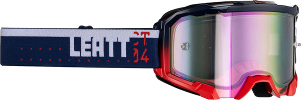 LEATT 风镜 Velocity 4.5 Iriz CT Motocross Goggles Blue/Pink