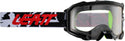 LEATT 风镜 Velocity 4.5 Zebra Motocross Goggles Black/White