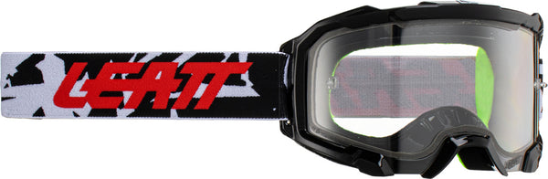 LEATT 风镜 Velocity 4.5 Zebra Motocross Goggles Black/White