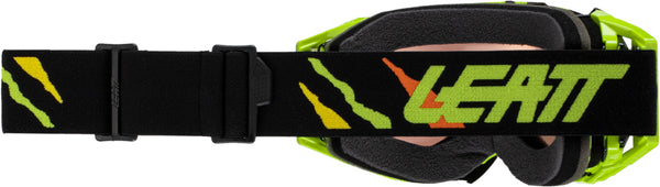 LEATT 风镜 Velocity 5.5 Iriz Tiger Motocross Goggles Black/Yellow