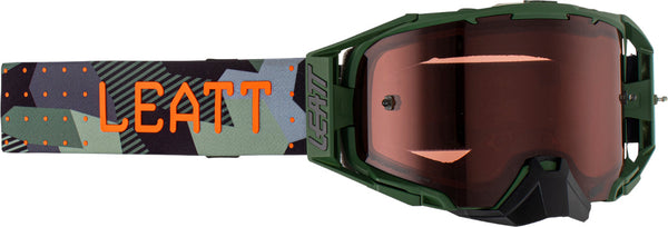 LEATT 风镜 Velocity 6.5 Motocross Goggles Green/Black