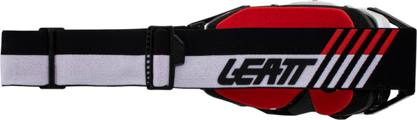 LEATT 风镜 Velocity 6.5 Stealth Iriz Motocross Goggles Black/Red