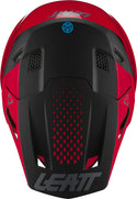 LEATT 头盔 Moto 8.5 Composite V22 Motocross Helmet with Goggles Black/Red