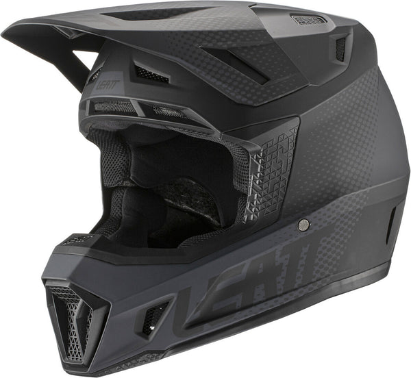Leatt Moto 7.5 V.22 Motocross Helmet with Goggles Black