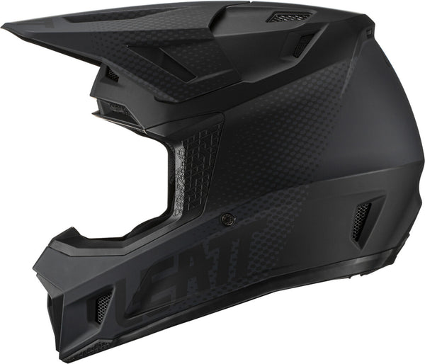 Leatt Moto 7.5 V.22 Motocross Helmet with Goggles Black