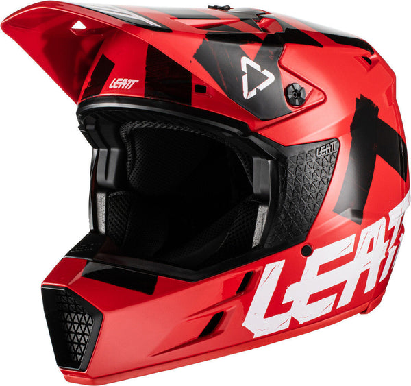 Leatt Moto 3.5 V22 Motocross Helmet Red