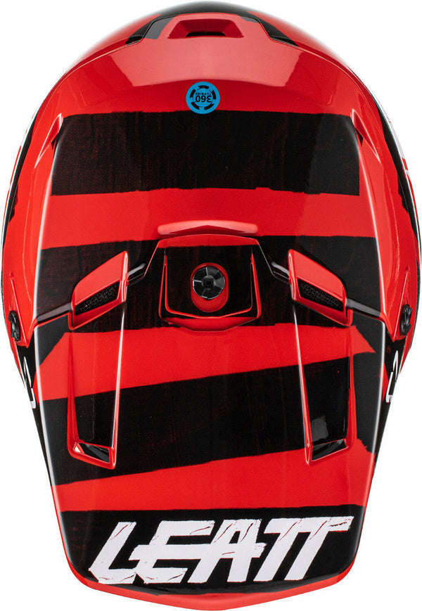 Leatt Moto 3.5 V22 Motocross Helmet Red