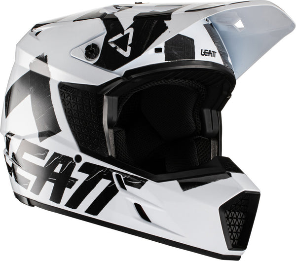 Leatt Moto 3.5 V22 Motocross Helmet White