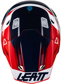Leatt Moto 7.5 V22 Motocross Helmet with Goggles Red