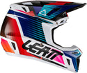 Leatt Moto 8.5 V22 Composite Motocross Helmet with Goggles Royal Blue
