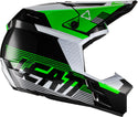 Leatt Moto 3.5 V.22 Motocross Helmet MX Black/Green/White