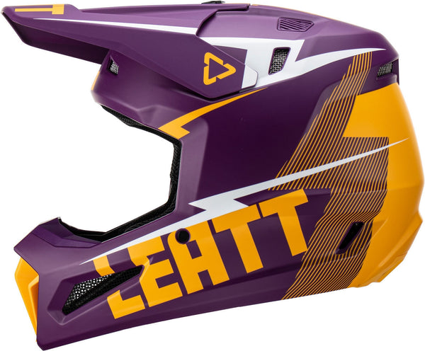 LEATT 头盔 3.5 Bolt Jugend Motocross Helmet with Goggles