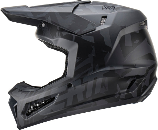 LEATT 头盔 3.5 Stealth Motocross Helmet with Goggles