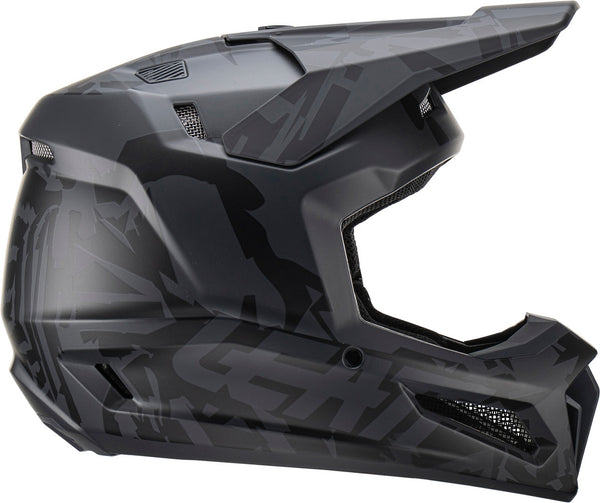 LEATT 头盔 3.5 Stealth Motocross Helmet with Goggles