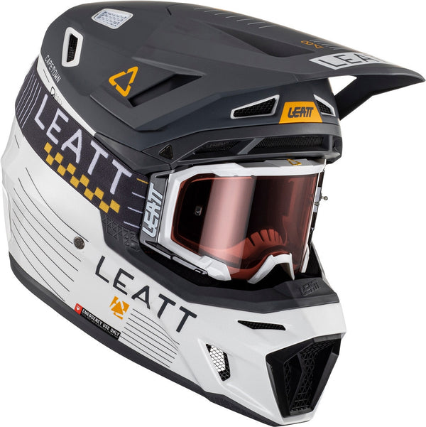 LEATT 头盔 8.5 Metallic Motocross Helmet with Goggles