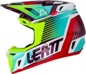 LEATT 头盔 Moto 8.5 V22 Composite Motocross Helmet with Goggles Fluo Green
