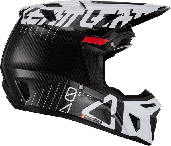 LEATT 头盔 9.5 Carbon Ghost Motocross Helmet with Goggles