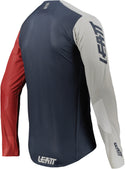 Leatt MTB Gravity 4.0 Kids Bicycle Jersey Blue/White