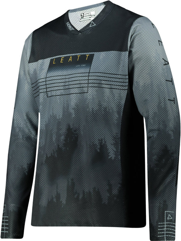 Leatt MTB Gravity 4.0 Bicycle Jersey Black/Grey