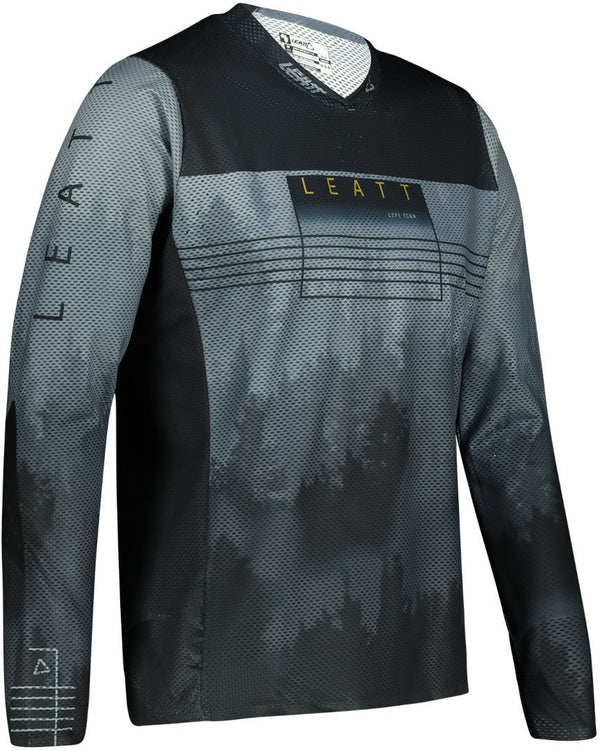 Leatt MTB Gravity 4.0 Bicycle Jersey Black/Grey