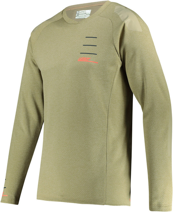 Leatt DBX 5.0 MTB LS Bicycle Jersey Olive