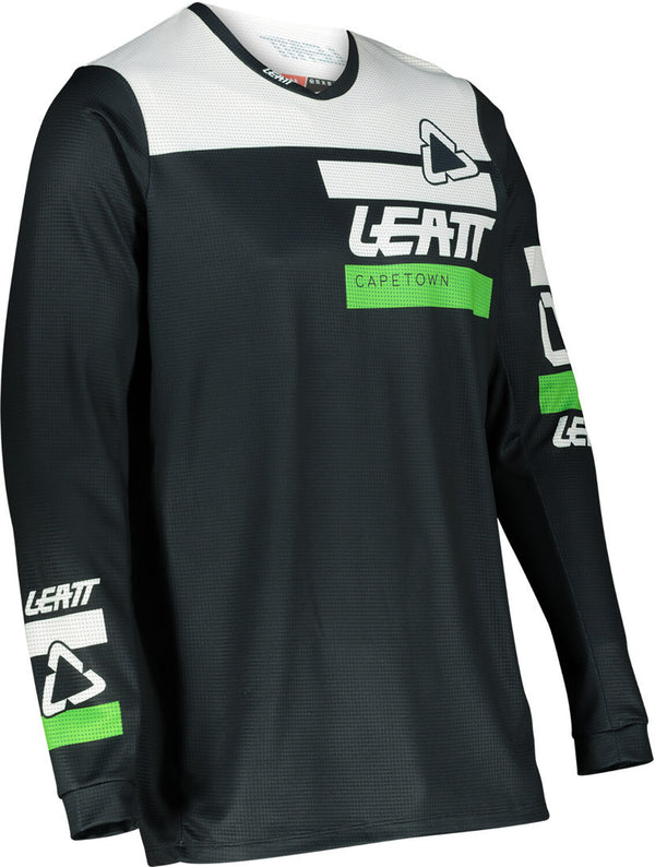 Leatt Moto 3.5 Ride Motocross Jersey and Pants Set Kit MX Black