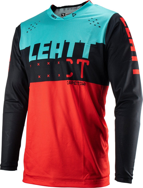 LEATT 骑行衣 4.5 Lite Motocross Jersey Red/Black/Blue