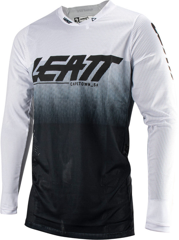 LEATT 骑行衣 4.5 X-Flow 2023 Motocross Jersey White/Black